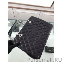 Replica GST Shopping Tote Bag Caviar Leather A50995 Black