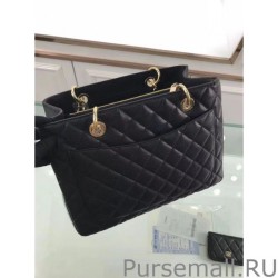 Replica GST Shopping Tote Bag Caviar Leather A50995 Black