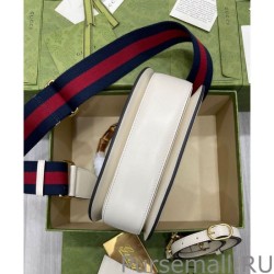 Best Small Top Handle Bag With Bamboo 675797 Cream