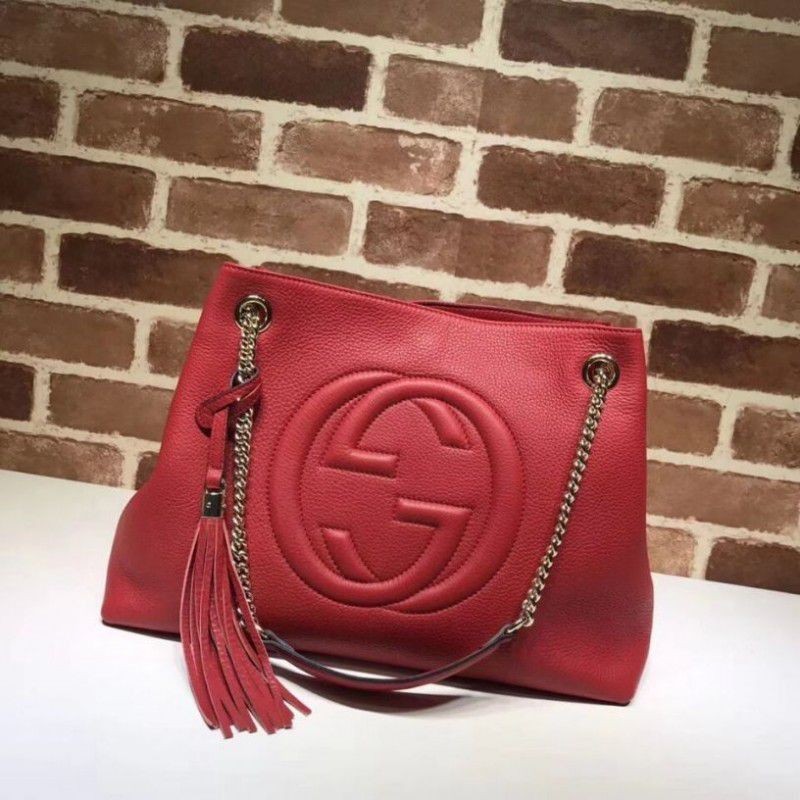 Replica Soho Hobo Bag Red 308982