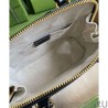 Perfect Horsebit 1955 Mini Top Handle Bag 640716 Cream