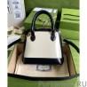 Perfect Horsebit 1955 Mini Top Handle Bag 640716 Cream