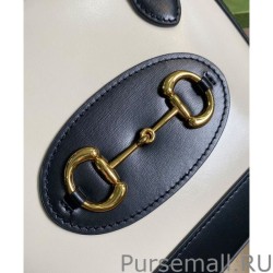 Perfect Horsebit 1955 Mini Top Handle Bag 640716 Cream