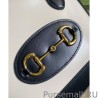 Perfect Horsebit 1955 Mini Top Handle Bag 640716 Cream