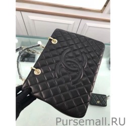 Wholesale GST Shopping Tote Bag Lambskin A50995 Black