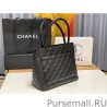 Luxury Medallion Tote Bag A25188 Black