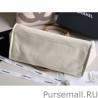 Replica Pearl Logo Deauville Shopping Tote Bag A66941 Beige