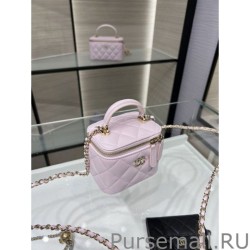 Luxury Small Vanity With Chain Bag AP2198 Pink