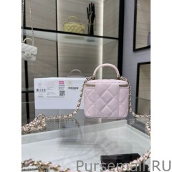 Luxury Small Vanity With Chain Bag AP2198 Pink