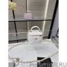 Top Quality Small Vanity With Chain Bag AP2198 White