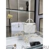 Top Quality Small Vanity With Chain Bag AP2198 White