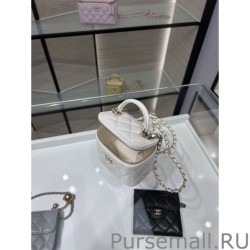 Top Quality Small Vanity With Chain Bag AP2198 White