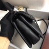 Replica Trendy CC Bag Black A92236 Burgundy Hardware