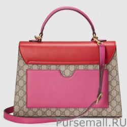 Inspired Gucci Padlock GG Supreme Top Handle Bags 432674 KLQIG 9784