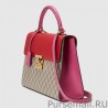 Inspired Gucci Padlock GG Supreme Top Handle Bags 432674 KLQIG 9784