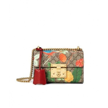 Copy Tian Floral GG-Supreme Shoulder Bag 409487