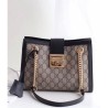 Luxury Padlock Supreme shoulder bag 498156 Black