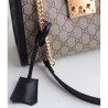 Luxury Padlock Supreme shoulder bag 498156 Black