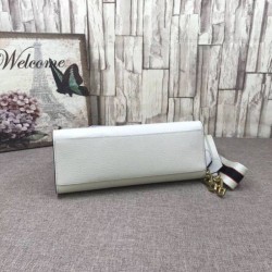 Luxury Totem Medium Top Handle Bag White 505344