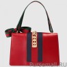Designer Gucci Sylvie Leather Shoulder Bags 421882 CVLEG 8604