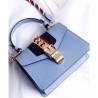 Fashion Sylvie Leather Mini Bag 470270 light Blue