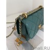 Fashion Vintage Mini Flap Bag AS2615 Green