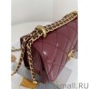 High Vintage Mini Flap Bag AS2615 Red