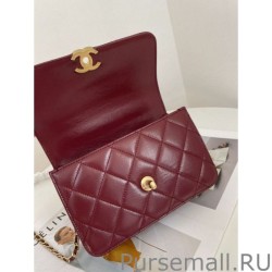 High Vintage Mini Flap Bag AS2615 Red