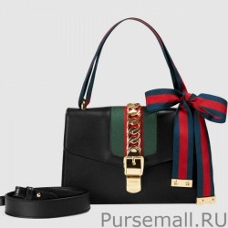 Top Gucci Sylvie Leather Shoulder Bags 421882 CVLEG 8638