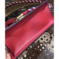 Copy Sylvie Leather Mini Bag 470270 Red