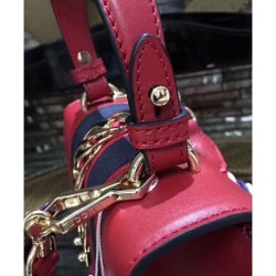 Copy Sylvie Leather Mini Bag 470270 Red