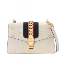 7 Star Sylvie Bee Star Small Shoulder Bag 524405 White