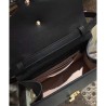 High Quality Sylvie Leather Mini Bag 470270 Black