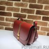 Designer Sylvie 1969 Small Shoulder Bag 601067 Red