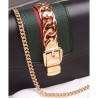 AAA+ Sylvie Leather Mini Chain Bag 494646 Black