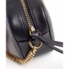 Replica GG Marmont Matelasse Mini Bag 448065 Black