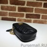 High Quality GG Marmont Mini Bag 598597 Black