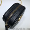 High Quality GG Marmont Mini Bag 598597 Black