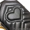 High Quality GG Marmont Mini Bag 598597 Black