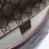 Designer GG Supreme Belt Bag 493930 Brown