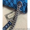 Cheap GG Marmont Multicolour Small Shoulder Bag 443497 Blue