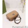 Perfect GG Marmont Small Shoulder Bag 447632 Apricot