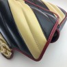 High Quality GG Marmont Super Mini Bag 574969 Black / Apricot