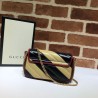 High Quality GG Marmont Super Mini Bag 574969 Black / Apricot