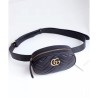 1:1 Mirror GG Marmont Matelasse Leather Belt Bag 476434 Black