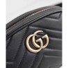 1:1 Mirror GG Marmont Matelasse Leather Belt Bag 476434 Black