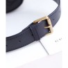 1:1 Mirror GG Marmont Matelasse Leather Belt Bag 476434 Black