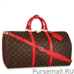 Wholesale Keepall Bandouliere 50 Monogram Red M44740