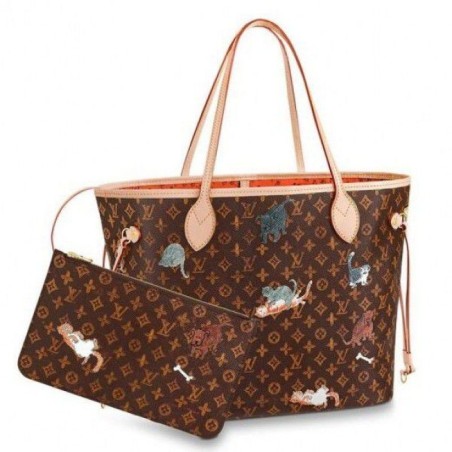 7 Star Neverfull MM Bag Grace Coddington M44441