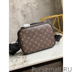 Inspired S Lock Messenger Monogram Macassar M45806